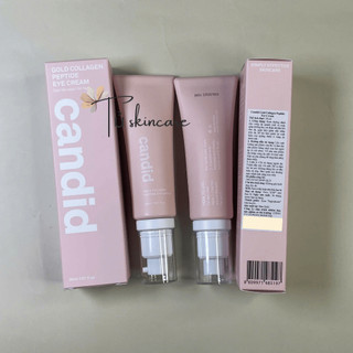 Kem Mắt Candid Giúp Cấp Ẩm, Giảm Nhăn Candid Gold Collagen Peptide 30ml