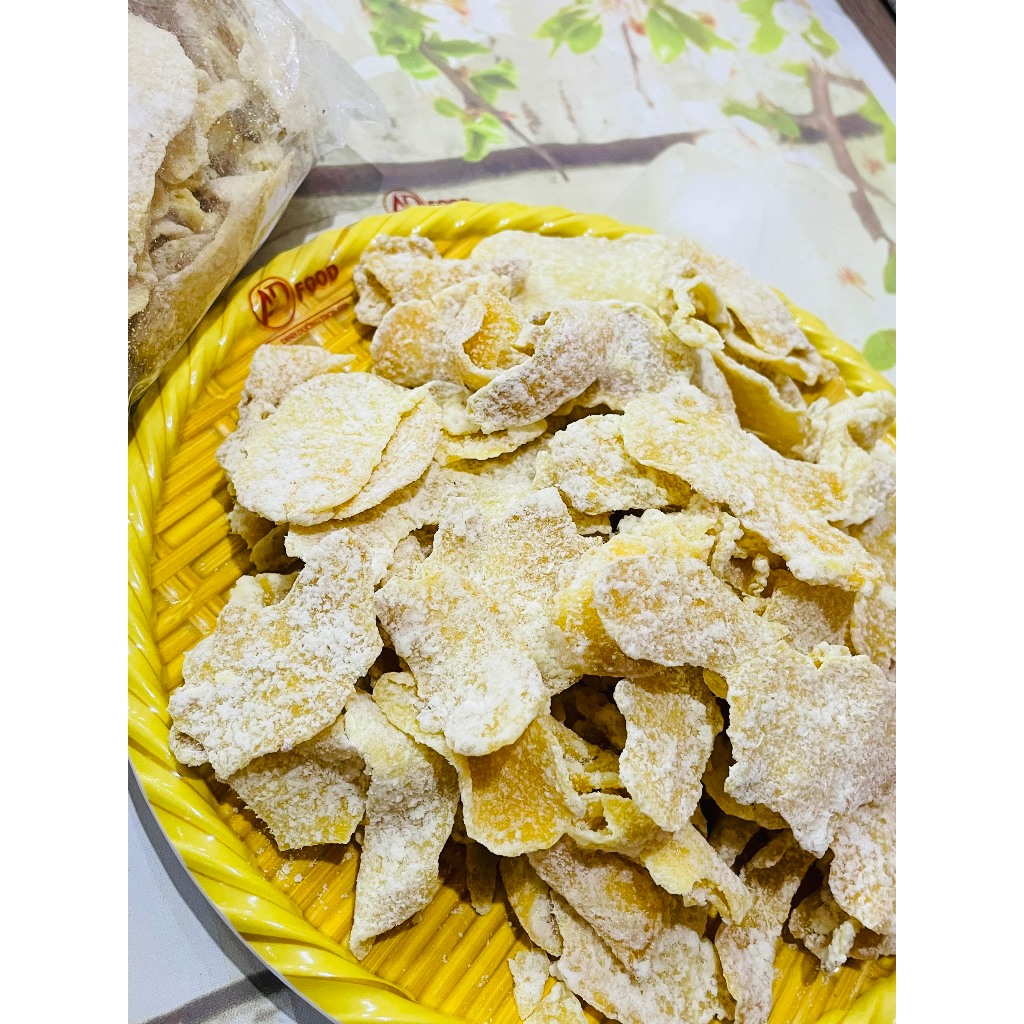 1kg mứt gừng Huế (mỏng) hương vị gừng tự nhiên thơm ngon