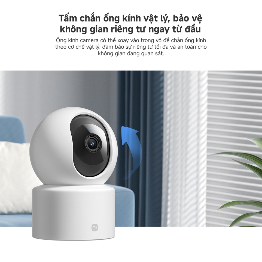 Ảnh Camera Giám sát Xiaomi Smart C301 2K, AI phát hiện con người, Bản quốc tế - Hàng Chính Hãng 2