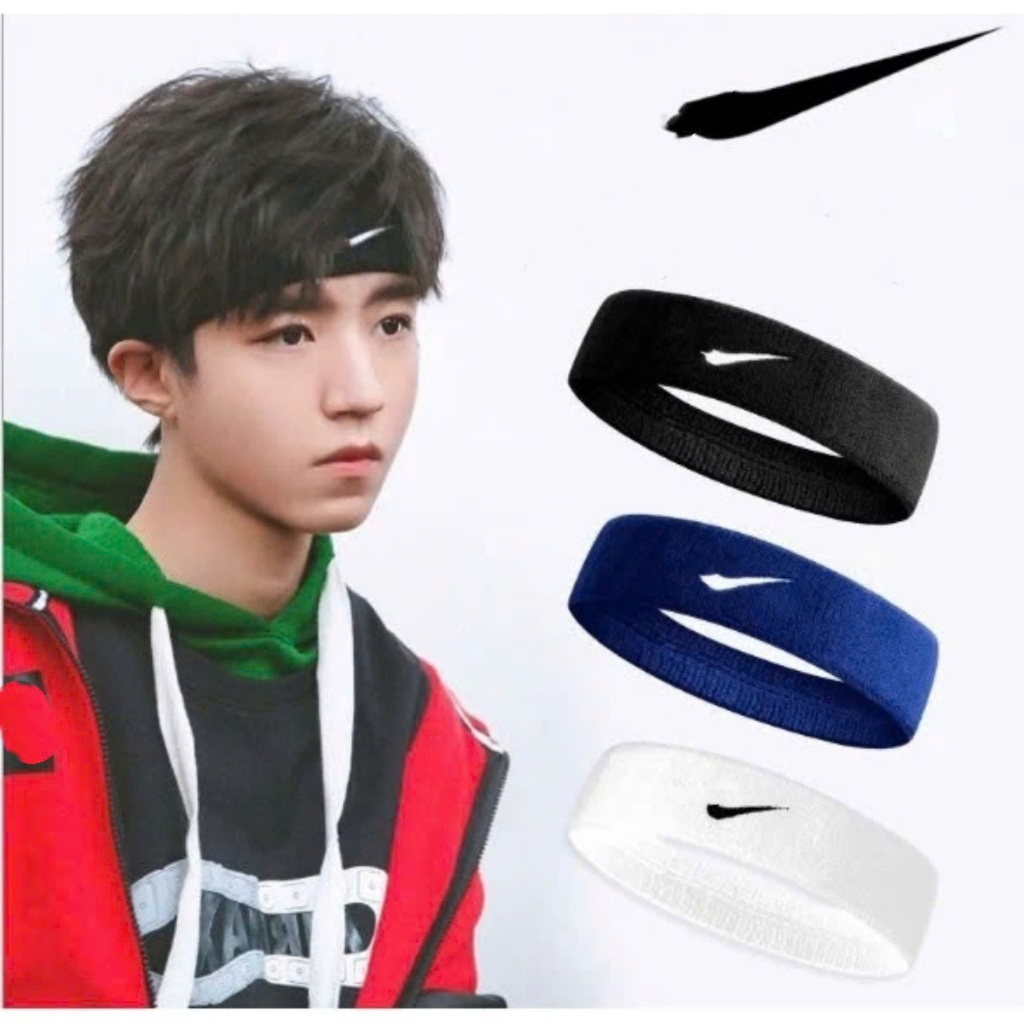Băng Đô Thể Thao Bản Rộng, Headband Thời Trang Cực Thấm Hút Mồ Hôi