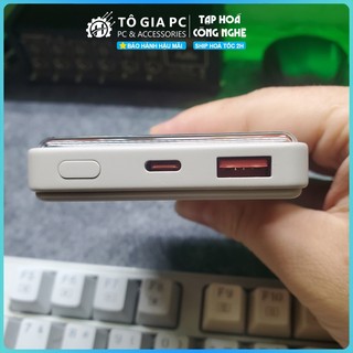 Pin Dự Phòng Wekome WP-25 10.000mAh – Sạc Nhanh 22.5W, Thiết Kế Vintage Độc Đáo, Thiết Kế Retro Phong Cách Game Console