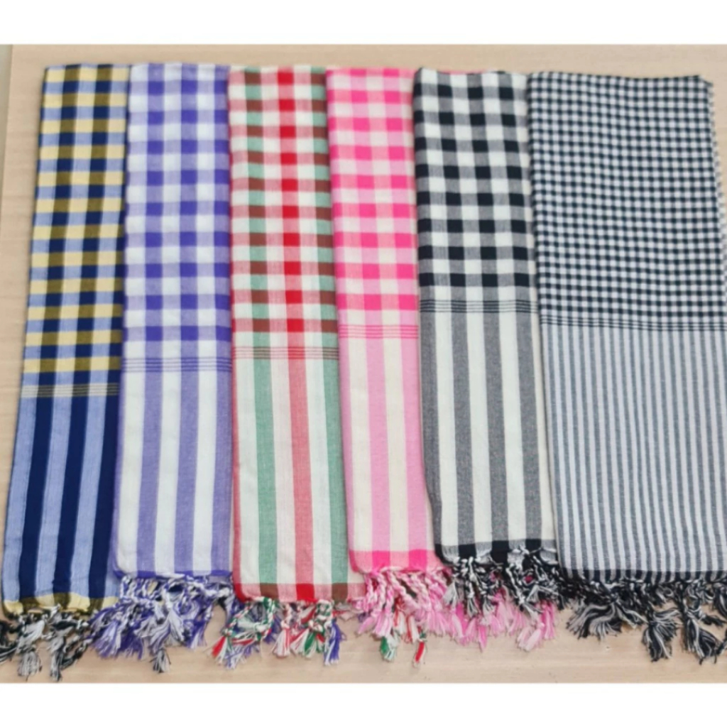 Khăn Rằn Cao Cấp Chất Liệu 100% Cotton Mềm Mại