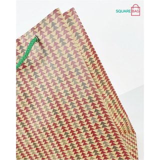 Túi Giấy Kraft Đựng Quà Hình Cây Thông. Mã XMAS01