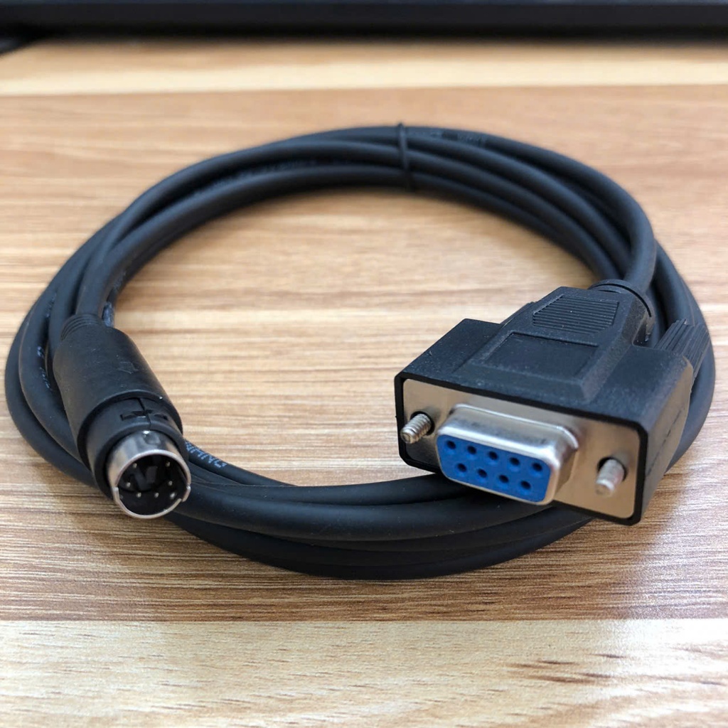 Cáp Lâp Trình GT01-C30R2-6P RS232 DB9 Female to MD6 Pin Male 1.8M for ...