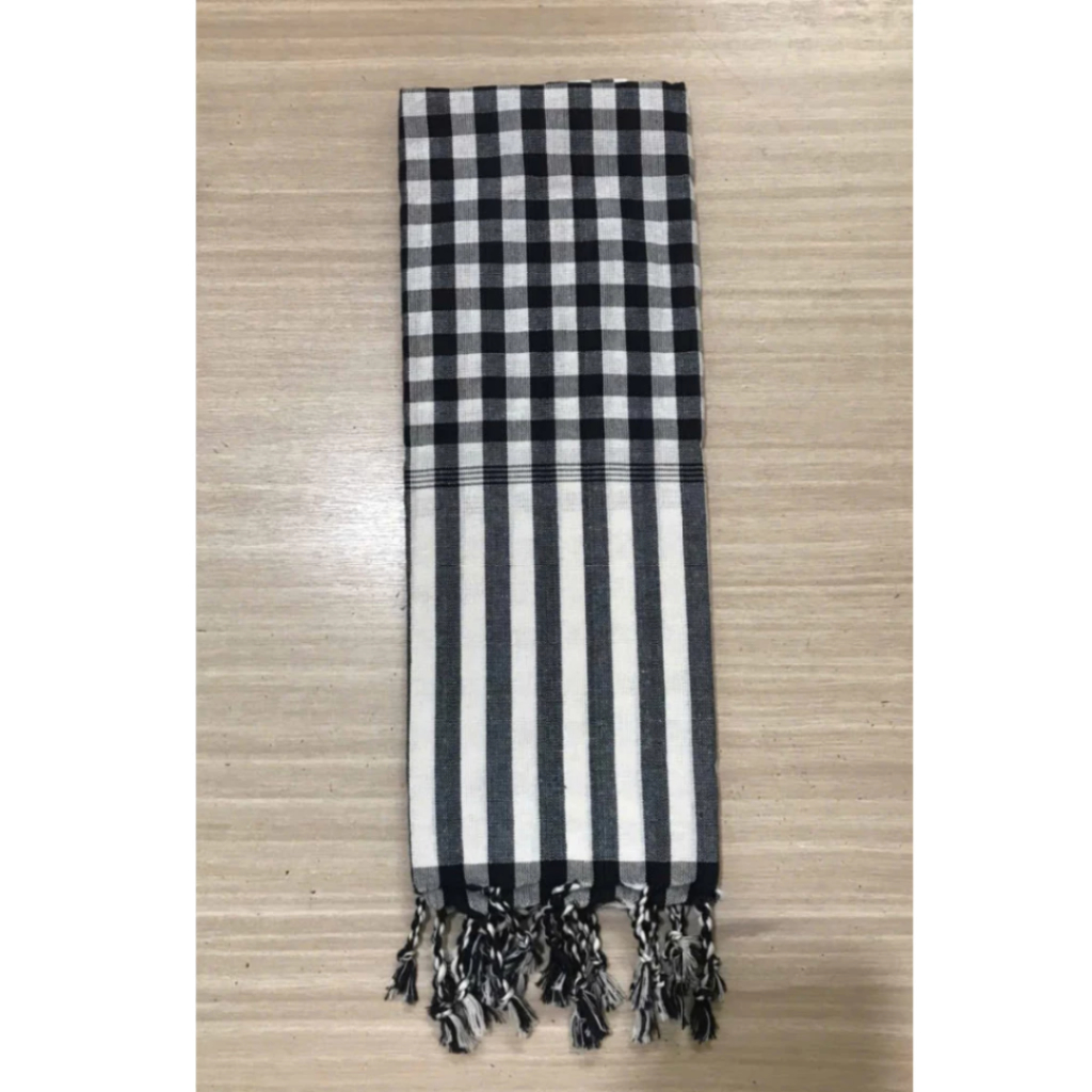 Khăn Rằn Cao Cấp Ô Vuông Lớn Chất Liệu 100% Cotton Mềm Mại