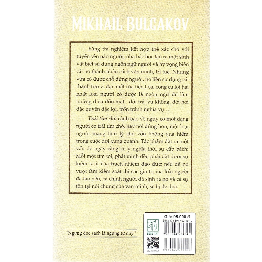 Sách Mikhail Bulgakov - Trái tim chó