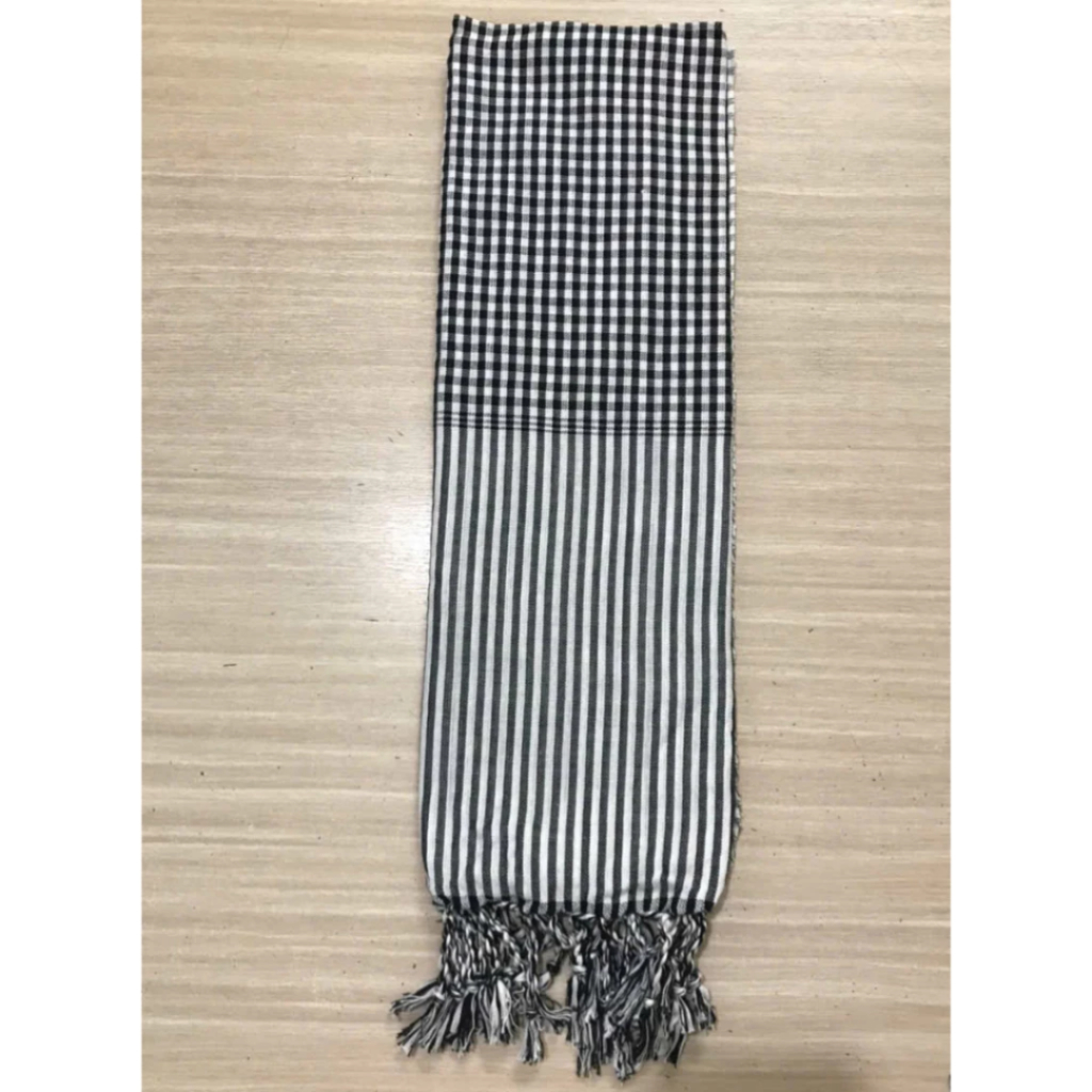 Khăn Rằn Cao Cấp Ô Vuông Nhỏ Chất Liệu 100% Cotton Mềm Mại