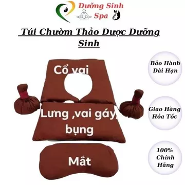 Túi Chườm Thảo Dược, Dưỡng Sinh Túi Chườm Mắt | Củ Chườm Lưng, Chườm Cổ Vai Gáy, Đa Năng Dùng Cho Gia Đình Spa