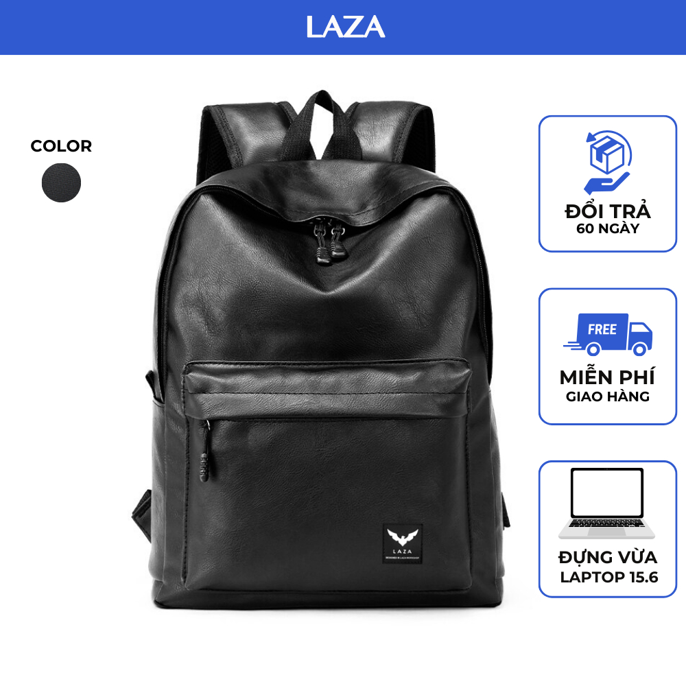 Ảnh Balo da nam nữ LAZA Organ Backpack 499 - Chất liệu da nhập khẩu chống thấm nước 1