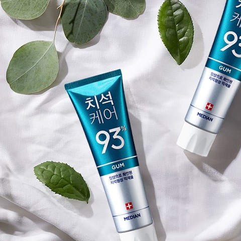 Kem Đánh Răng Median IQ 93% Tartar Gum Toothpaste 120g Ngăn Ngừa Viêm Nướu, Dùng Cho Người Sâu Răng