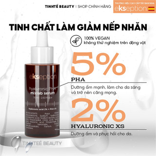 Tinh chất giúp giảm nếp nhăn, cải thiện độ đàn hồi cho da Ekseption Hyaluronic PHA mixlab serum 75ml