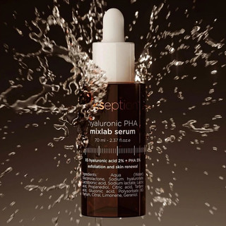 Tinh chất giúp giảm nếp nhăn, cải thiện độ đàn hồi cho da Ekseption Hyaluronic PHA mixlab serum 75ml