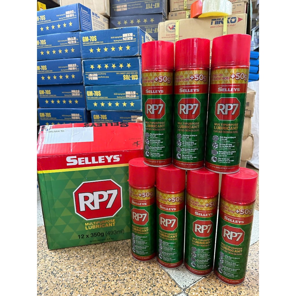 RP7 Chai Xịt Chống Rỉ Sét bôi trơn đa năng | Shopee Việt Nam
