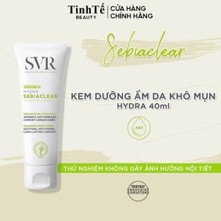 Kem dưỡng ẩm dành cho da dầu mụn mờ vết thâm sau mụn SVR Sebiaclear Hydra 40ml