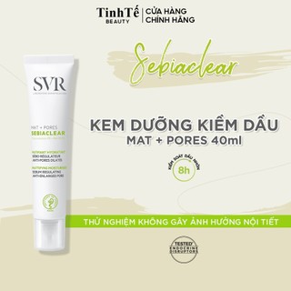 Kem dưỡng SVR cho da dầu giảm mụn SVR Sebiaclear Mat+Pores 40ml