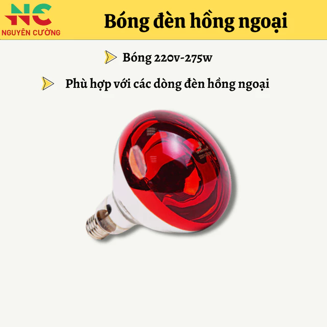 Bóng đèn hồng ngoại 275W thay thế của đèn hồng ngoại để bàn, đèn hồng ngoại trị liệu thông tắc tia sữa