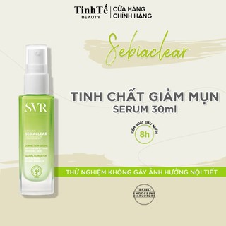 Tinh chất giảm mụn 4% NIACINAMIDE và 14% PHA SVR Sebiaclear Serum 30ml