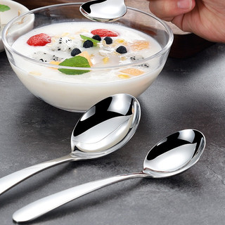 ( hàng tốt nên mua ) Muỗng ăn cơm ăn súp dáy tròn M4 inox 304 có 3 size nhỏ trung lớn loại tốt