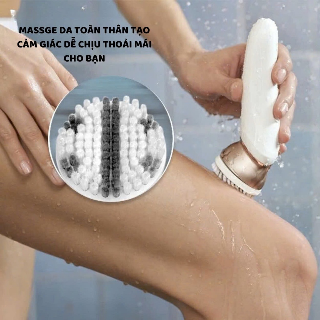 Ảnh Máy cạo tỉa lông toàn thân ENZO 5842, chăm sóc da massge mặt, Bảo hành 5 năm đổi mới 3