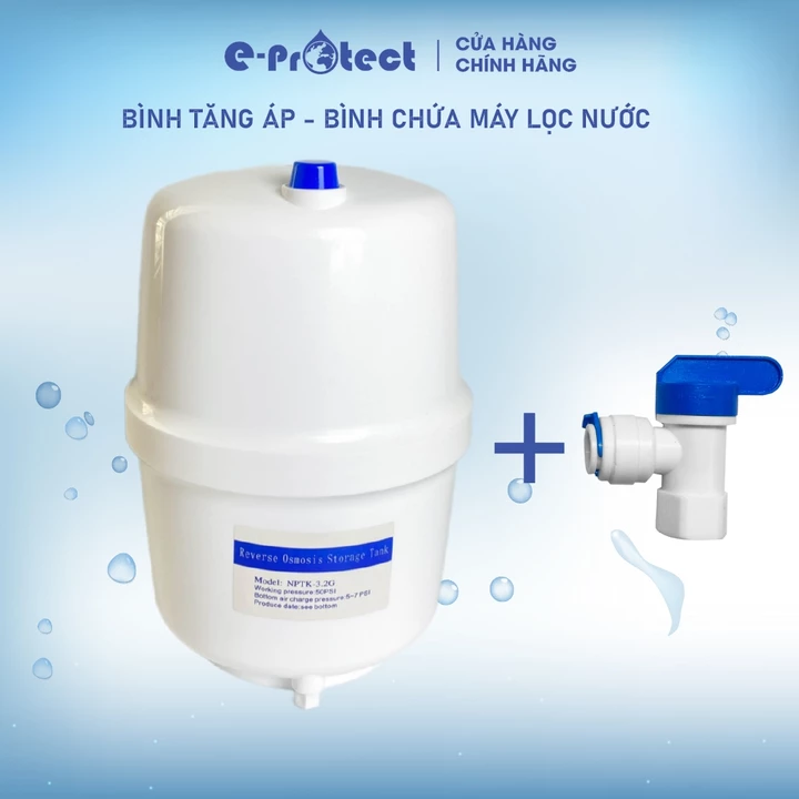 Bình áp máy lọc nước RO chính hãng sử dụng tất cả máy lọc nước.