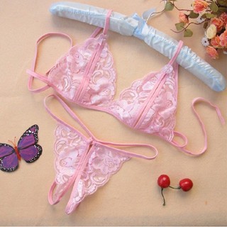 Bộ đồ lót ren sexy quần hở đũng gợi cảm Lady Sexy