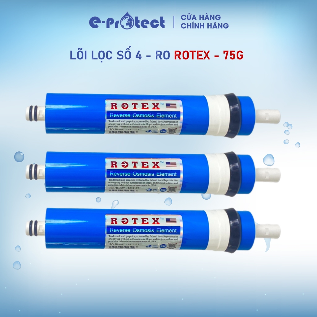 Lõi lọc nước, RO AQUA ROTEX, Lõi lọc nước chính hãng sử dụng tất cả các ...
