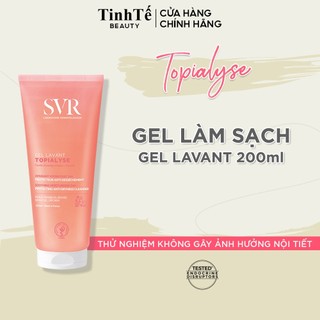 Gel làm sạch dịu nhẹ dành cho da nhạy cảm, da khô và viêm da cơ địa SVR TOPIALYSE Gel Lavant 200ml