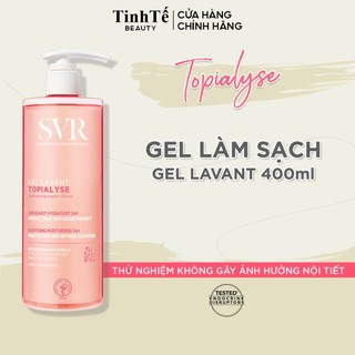 Gel làm sạch dịu nhẹ dành cho da nhạy cảm, da khô và viêm da cơ địa SVR TOPIALYSE Gel Lavant 400ML