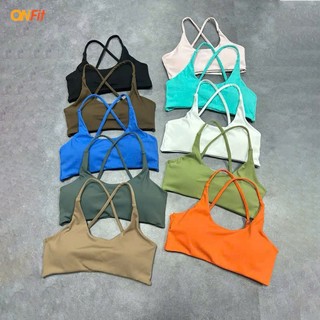 Áo Bra Gym Thể Thao Co giãn Mềm Mịn OnLine Thoải Mái Tập Luyện Yoga ,Pickelpall, Pilates BRS24002
