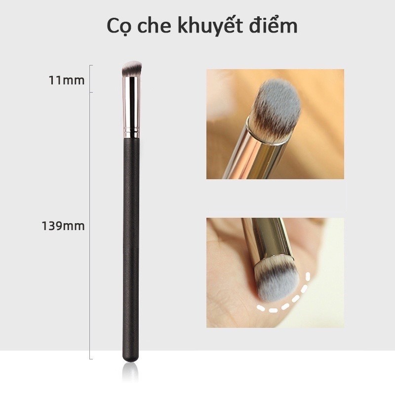 GECOMO Cọ tán nền và che khuyết điểm lông dày dễ tán | NHÍM HOUSE