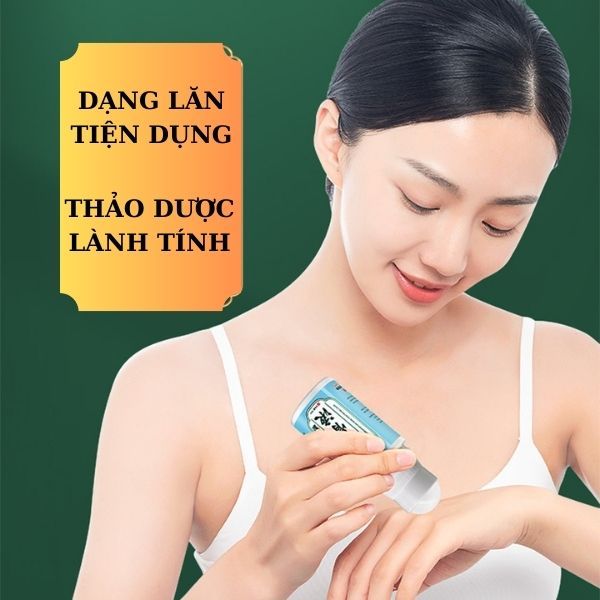 Dầu nóng giảm đau nhức, giãn cơ, thông kinh lạc Đồng Nhân Đường Nam Kinh chai lăn tiện dụng