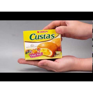 Bánh custas kem trứng 2p lốc 12 hộp x47g