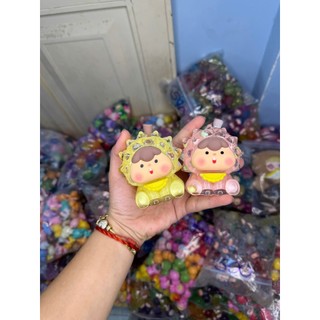[có sẵn - hỏa tốc hcm] túi mù may mắn charm to nước đục sầu riêng nhiều màu quà tặng trang trí ý nghĩa AnGiHome