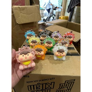 [có sẵn - hỏa tốc hcm] túi mù may mắn charm to nước đục sầu riêng nhiều màu quà tặng trang trí ý nghĩa