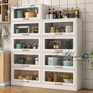 Kệ tủ bếp gỗ đẹp Nội Thất Tiết Kiệm