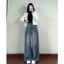 Quần jean nữ Hari ly trước ống rộng phong cách 9304 P6K8