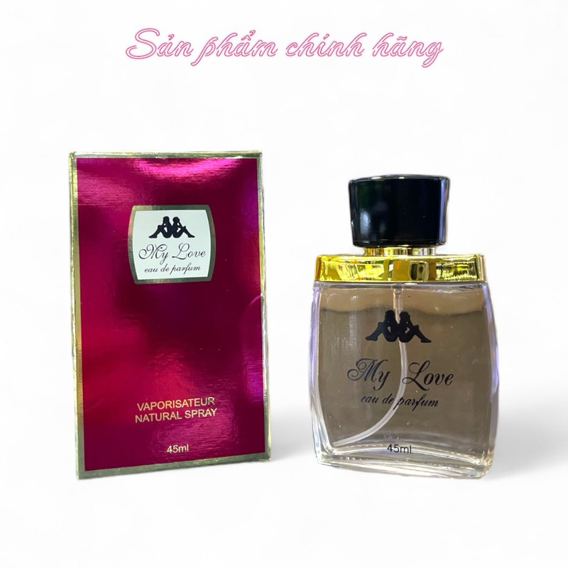 Nước hoa MY LOVE Tình Nhân ( Màu Hồng ) 45ml Chính Hãng