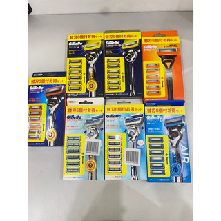 Dao cạo râu Gillette Fusion 5 lưỡi của Nhật (1 cán 6 lưỡi đi kèm )