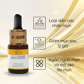 Serum LeoQ Tinh Chất Nghệ Tươi 15ml .Giảm Thâm Mụn  Liền Sẹo