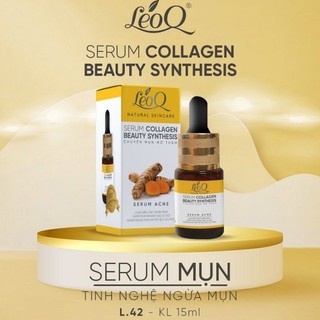 Serum LeoQ Tinh Chất Nghệ Tươi 15ml .Giảm Thâm Mụn  Liền Sẹo