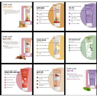 Kem Làm Sạch Da Chết [ Cho mặt Và Body ] LeoQ 100g (Kỳ tẩy tế bào chết). Có Nhiều Sản phẩm Hương Liệu cho Khách lựa chọn