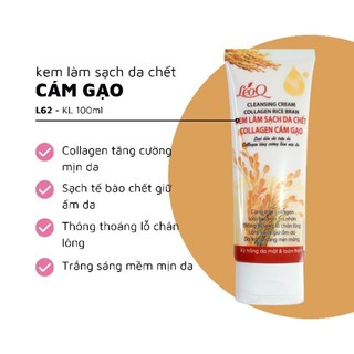 Kem Làm Sạch Da Chết [ Cho mặt Và Body ] LeoQ 100g (Kỳ tẩy tế bào chết). Có Nhiều Sản phẩm Hương Liệu cho Khách lựa chọn