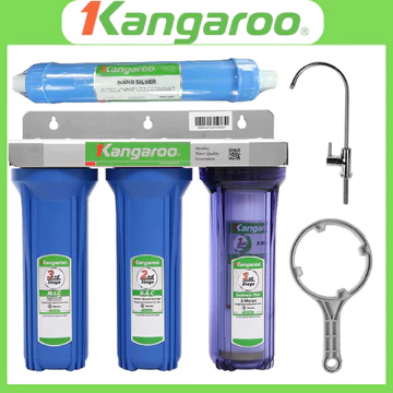 Máy lọc nước Kangaroo không dùng điện – 4 Lõi Chuẩn Nước Sinh Hoạt [ Hổ Trợ Lắp Bình Dương ĐN HCM ]