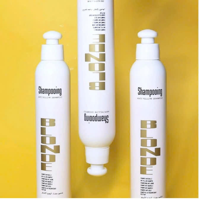 Dầu Gội Khử Vàng Blonde Kleral | Shampoo Anti-yellow | Made in italia | 250ml 1000ml