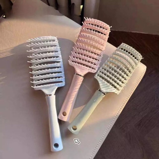 Lược Chải Tóc Đệm Khí Mát Xa Da Đầu Tạo Kiểu Tóc Xoăn Dài Đặc Biệt Cho Nữ Tiện Lợi