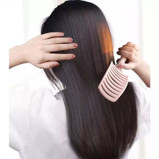 Lược Chải Tóc Đệm Khí Mát Xa Da Đầu Tạo Kiểu Tóc Xoăn Dài Đặc Biệt Cho Nữ Tiện Lợi