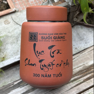 Lục trà hũ gốm 90g -SuGiTea