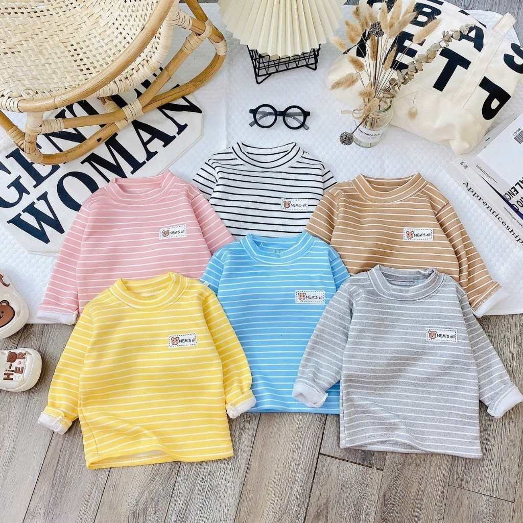 Sét 2 Áo giữ nhiệt cho bé, áo thu đông cho bé từ 6-15kg TN02