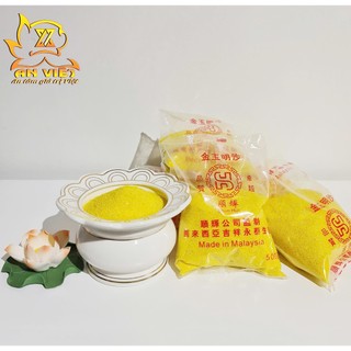 Cát Kim Sa Đặt Lư Hương, Cát Vàng Đặt Bát Hương, 500gr