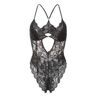 Bodysuit Ren Nữ Mềm Mại Co Dãn Sexy JS54 Đồ Ngủ Nữ Gợi Cảm, Bodysuit Nữ Phong Cách Gợi Cảm Quyến Rũ